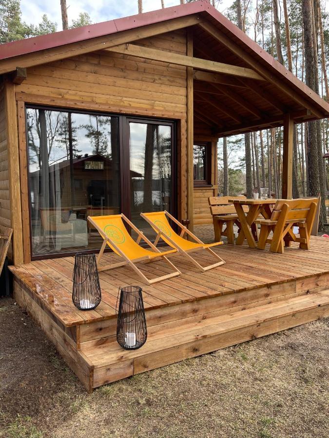 Schadzka W Dwunastce Z Widokiem Na Jezioro Borsk Exteriör bild