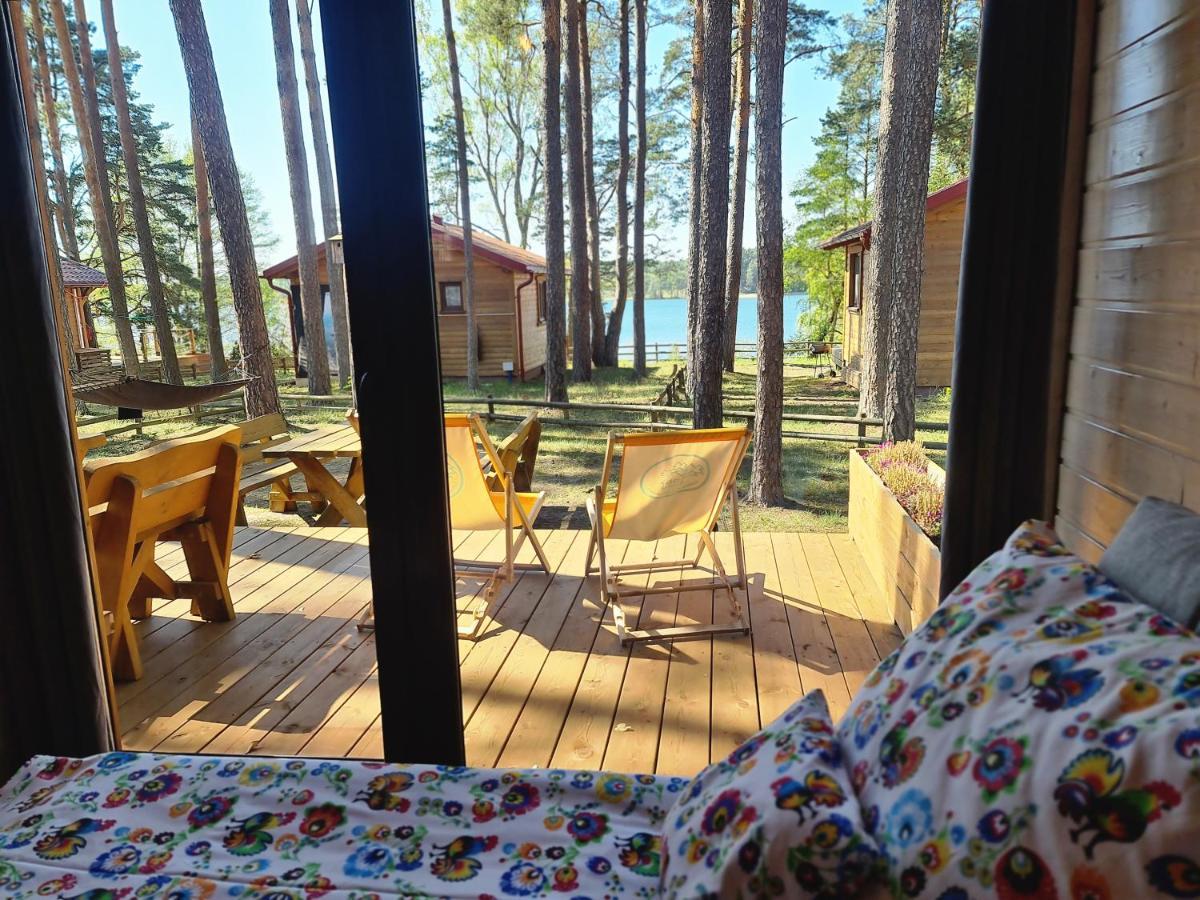 Schadzka W Dwunastce Z Widokiem Na Jezioro Borsk Exteriör bild